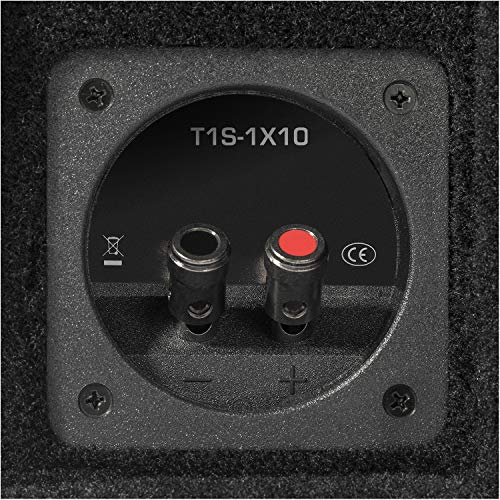 Rockford Fosgate T1S-1X10 Power Single 10” T1 Slim Sealed Loaded Enclosure Rockford Fosgate T1S-1X10 Power Single 10” T1 Slim Sealed Loaded Enclosure